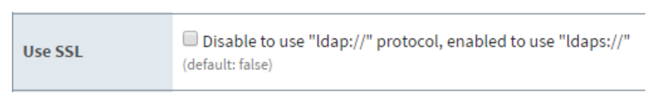 LDAP - Use SSL