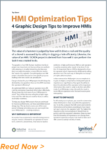 Tip Sheet: HMI Optimization Tips